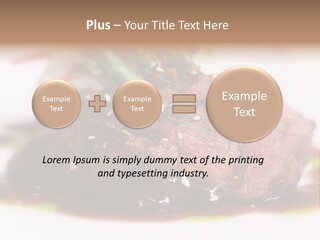Filet Mignon PowerPoint Template