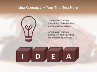 Filet Mignon PowerPoint Template