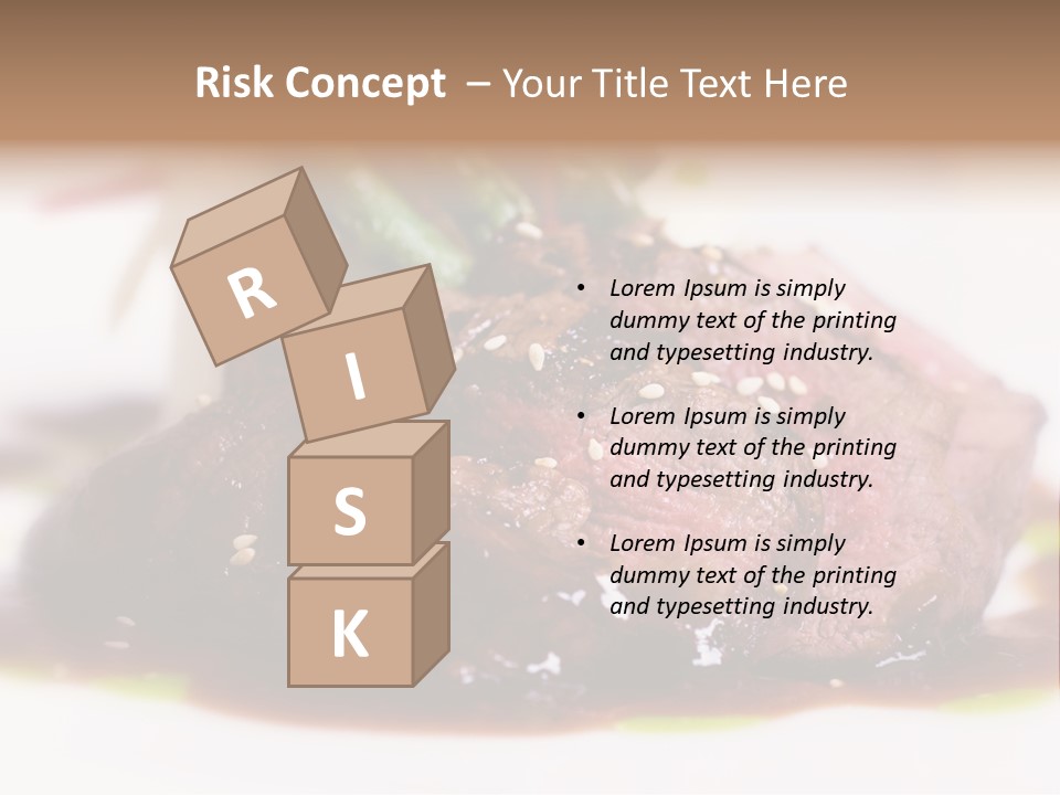 Filet Mignon PowerPoint Template