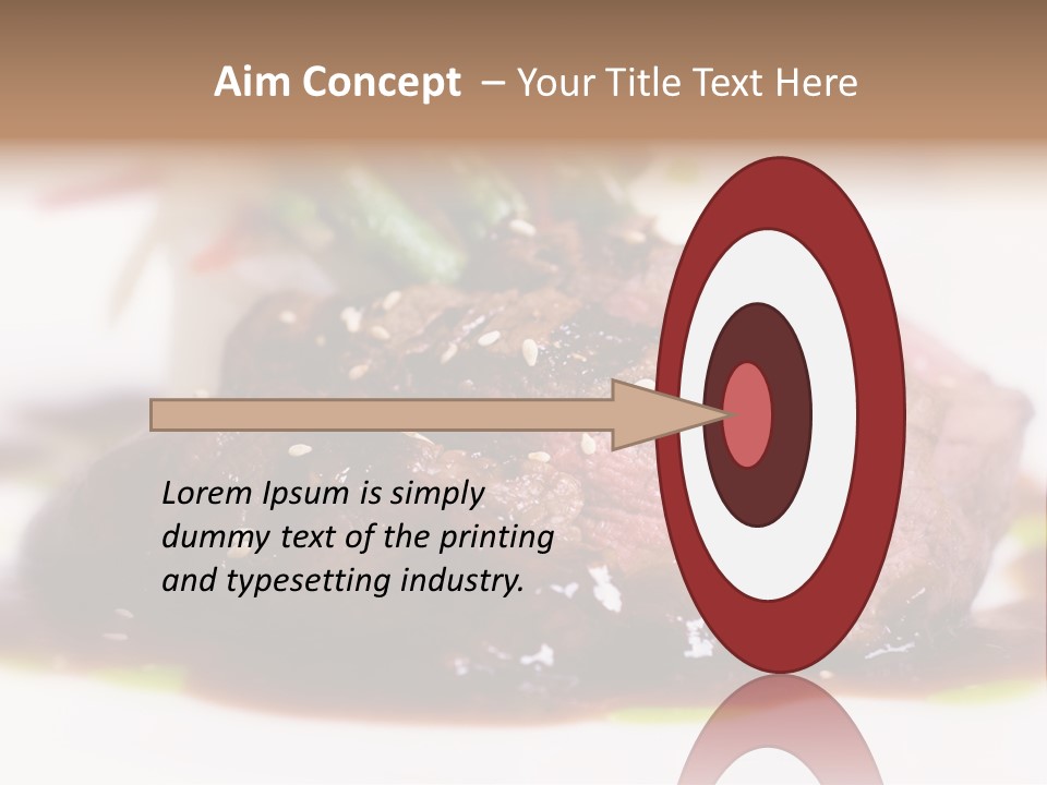 Filet Mignon PowerPoint Template