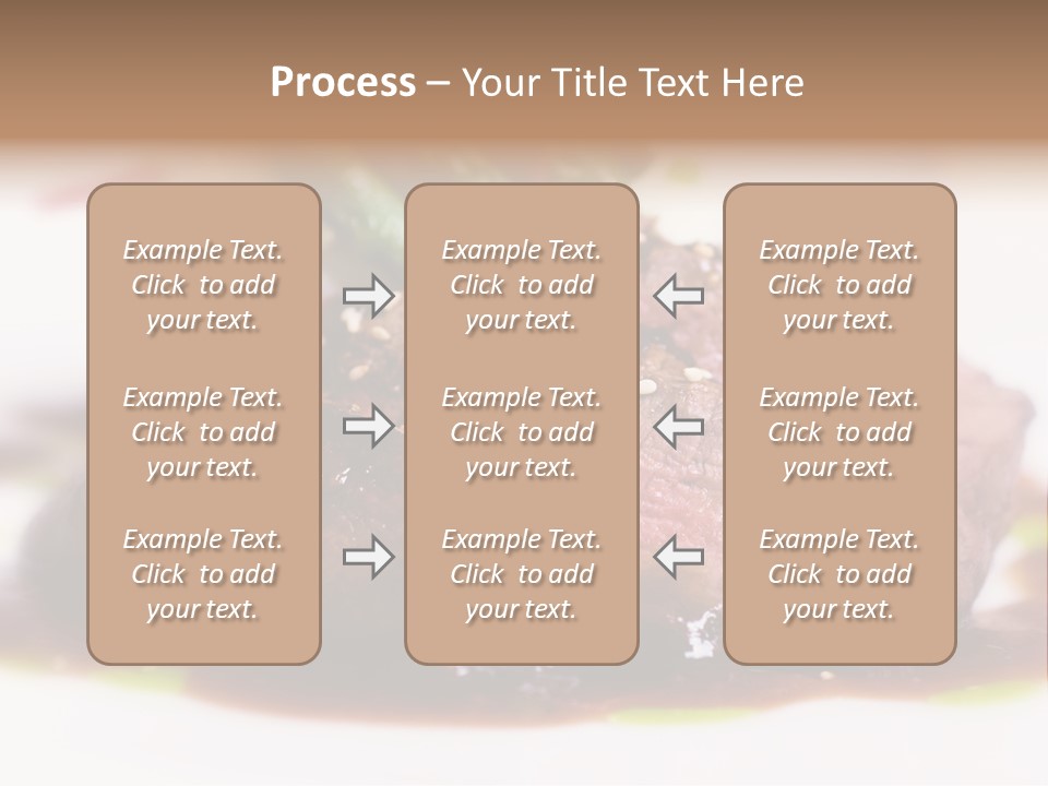 Filet Mignon PowerPoint Template