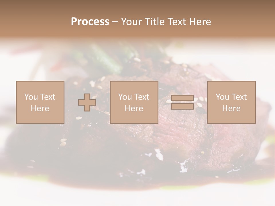 Filet Mignon PowerPoint Template
