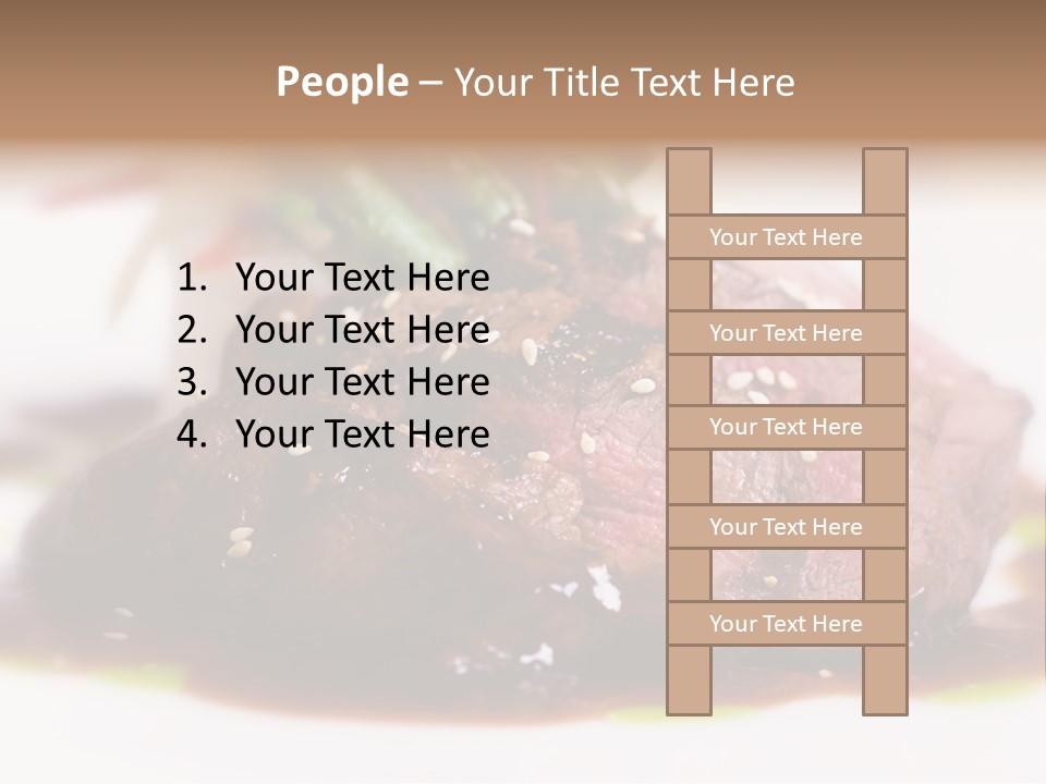 Filet Mignon PowerPoint Template