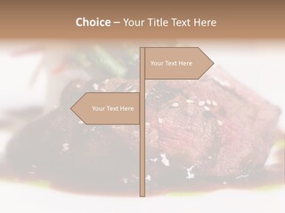Filet Mignon PowerPoint Template