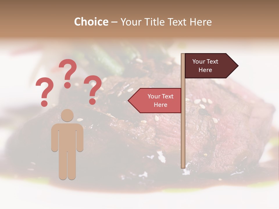 Filet Mignon PowerPoint Template