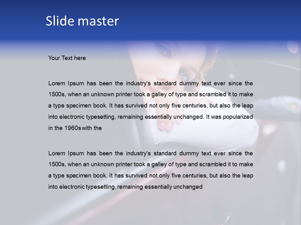 Owner White Natural PowerPoint Template