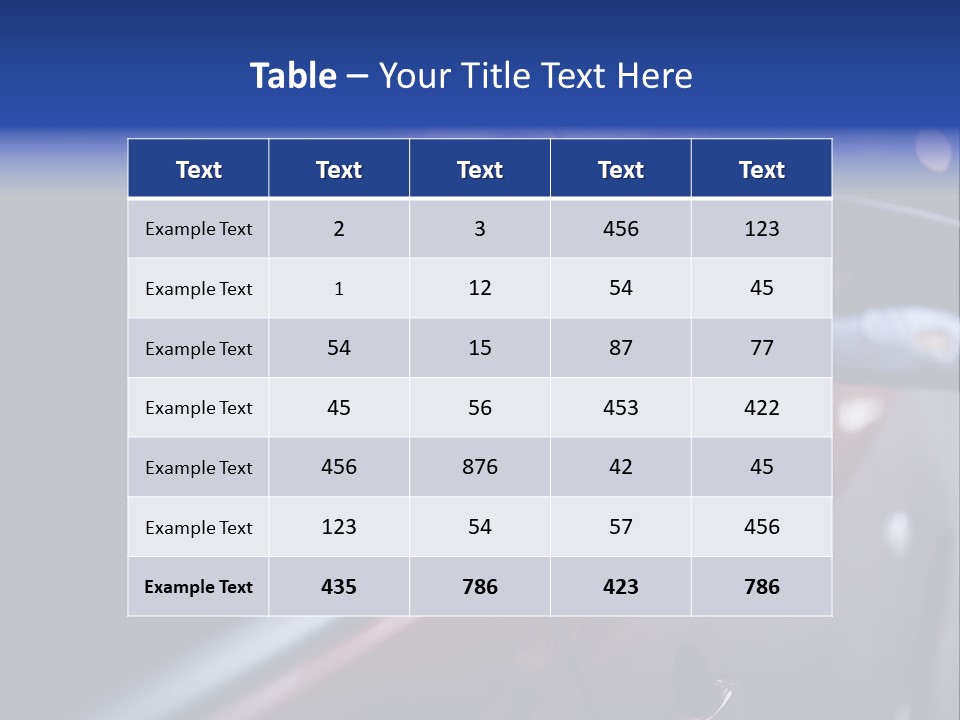 Owner White Natural PowerPoint Template
