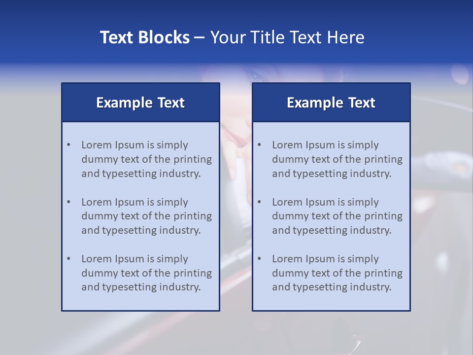 Owner White Natural PowerPoint Template