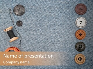 Design Seam Canvas PowerPoint Template