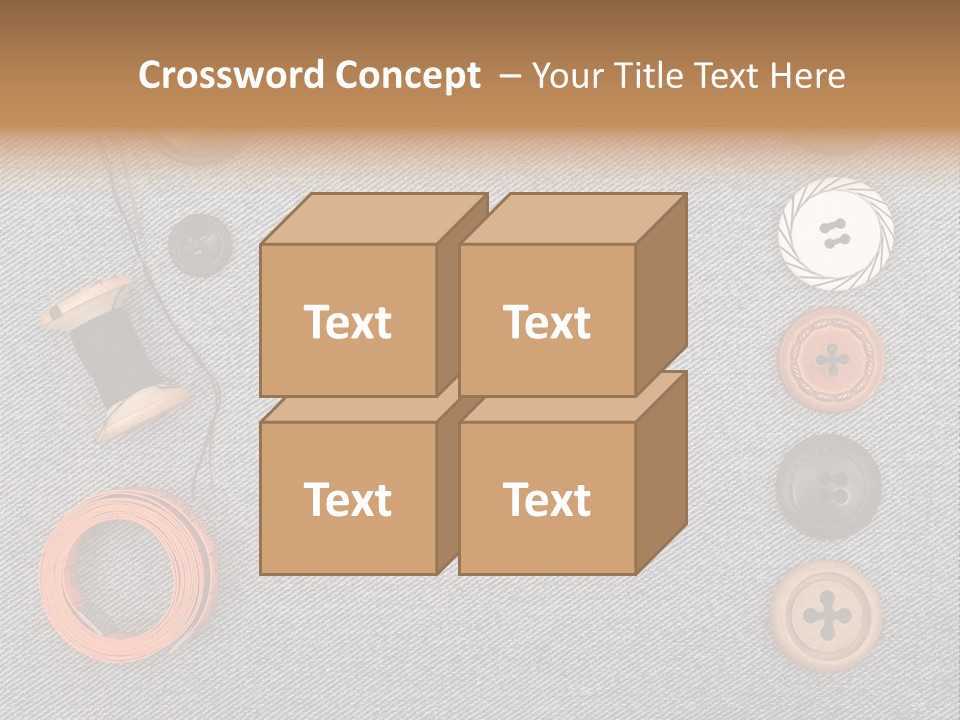 Design Seam Canvas PowerPoint Template