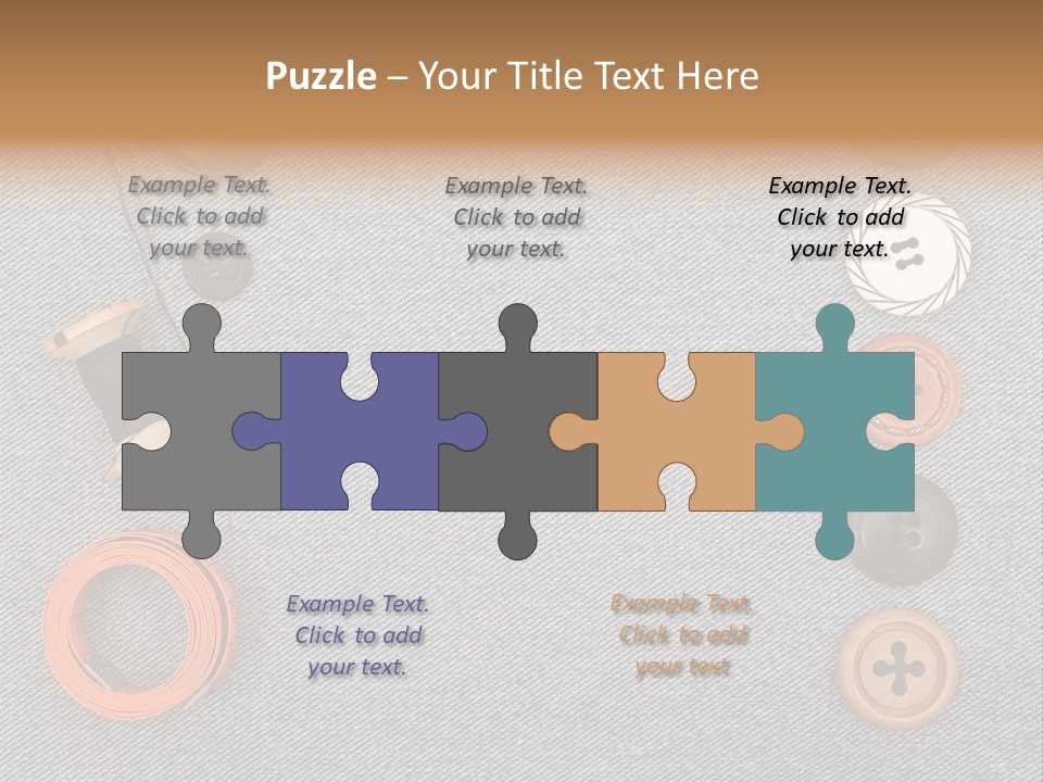 Design Seam Canvas PowerPoint Template