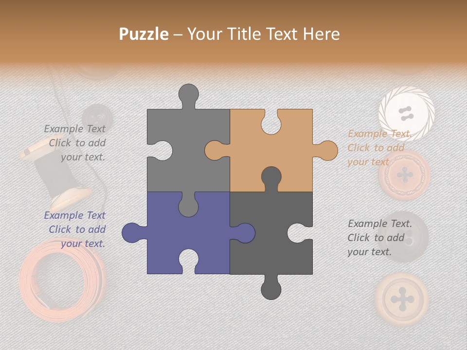 Design Seam Canvas PowerPoint Template