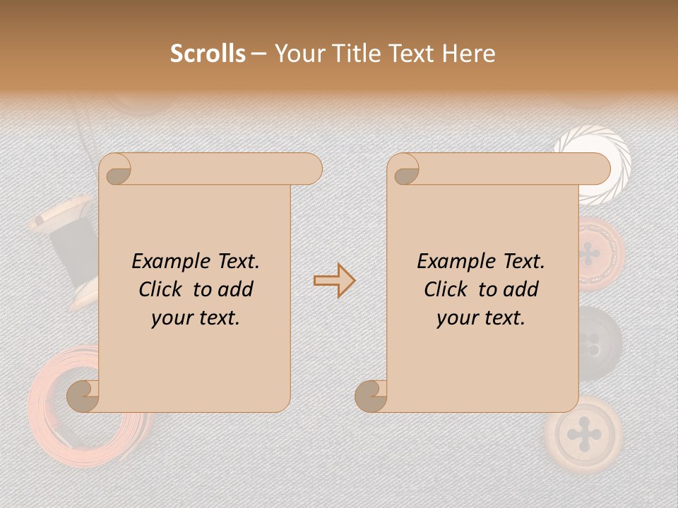 Design Seam Canvas PowerPoint Template