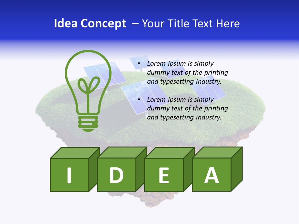 Island Planet PowerPoint Template