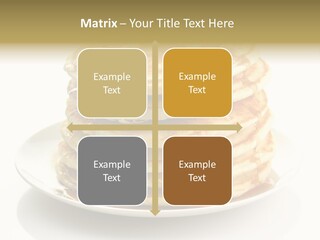 Stack Of Pancakes PowerPoint Template