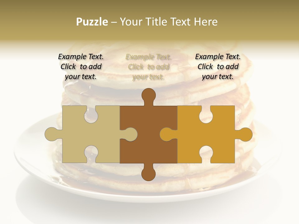 Stack Of Pancakes PowerPoint Template