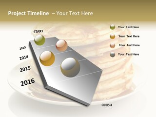Stack Of Pancakes PowerPoint Template