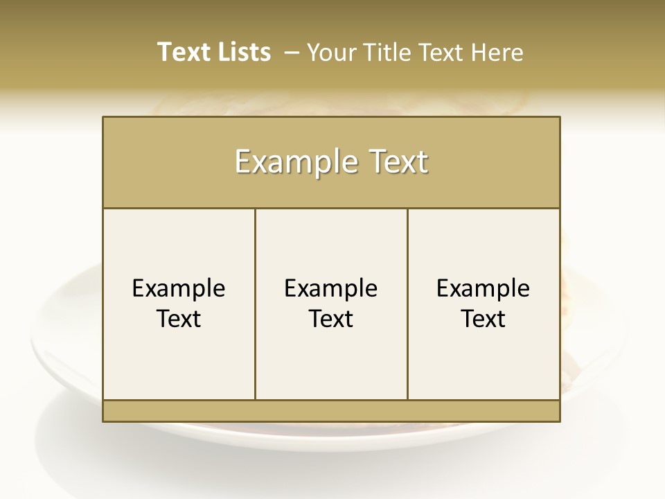 Stack Of Pancakes PowerPoint Template
