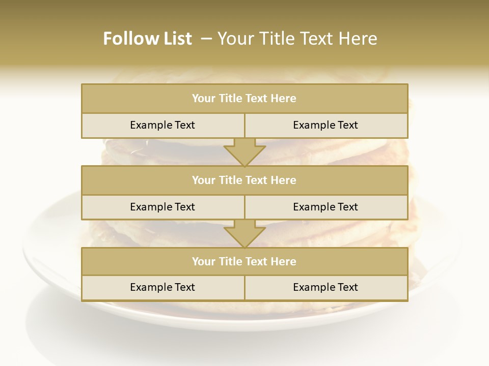 Stack Of Pancakes PowerPoint Template