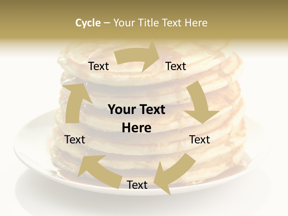 Stack Of Pancakes PowerPoint Template