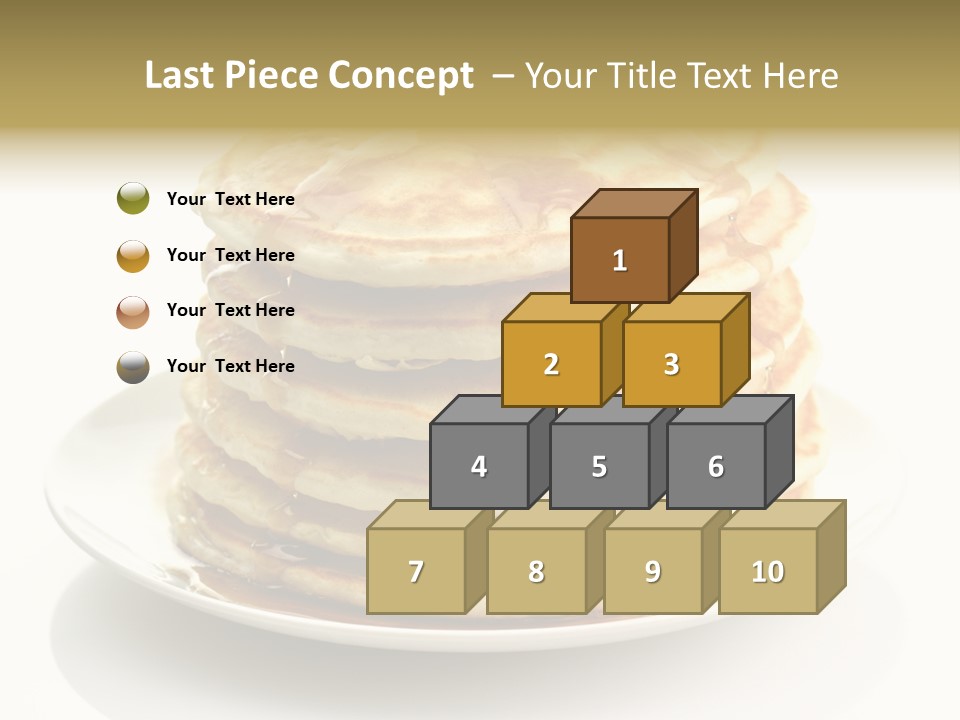 Stack Of Pancakes PowerPoint Template