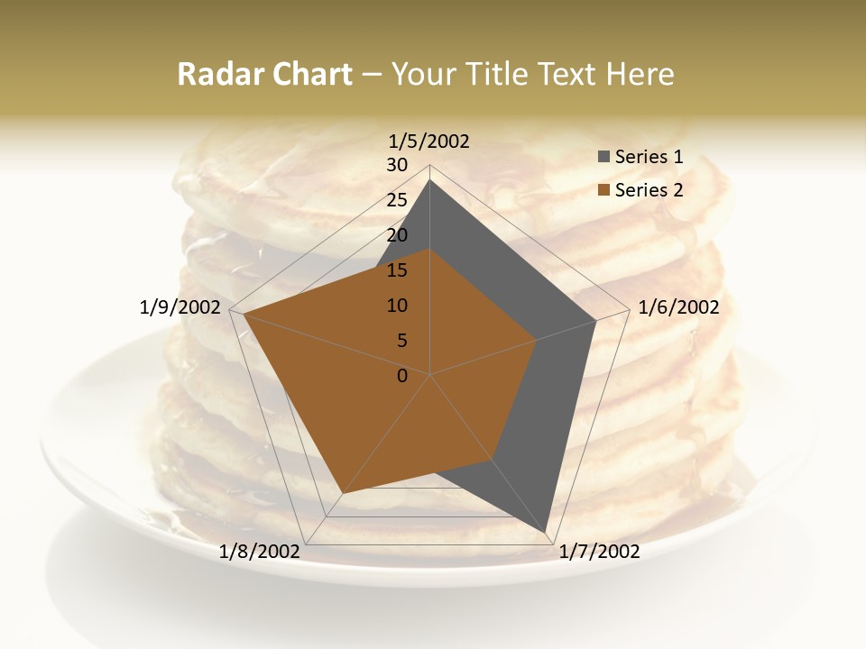 Stack Of Pancakes PowerPoint Template