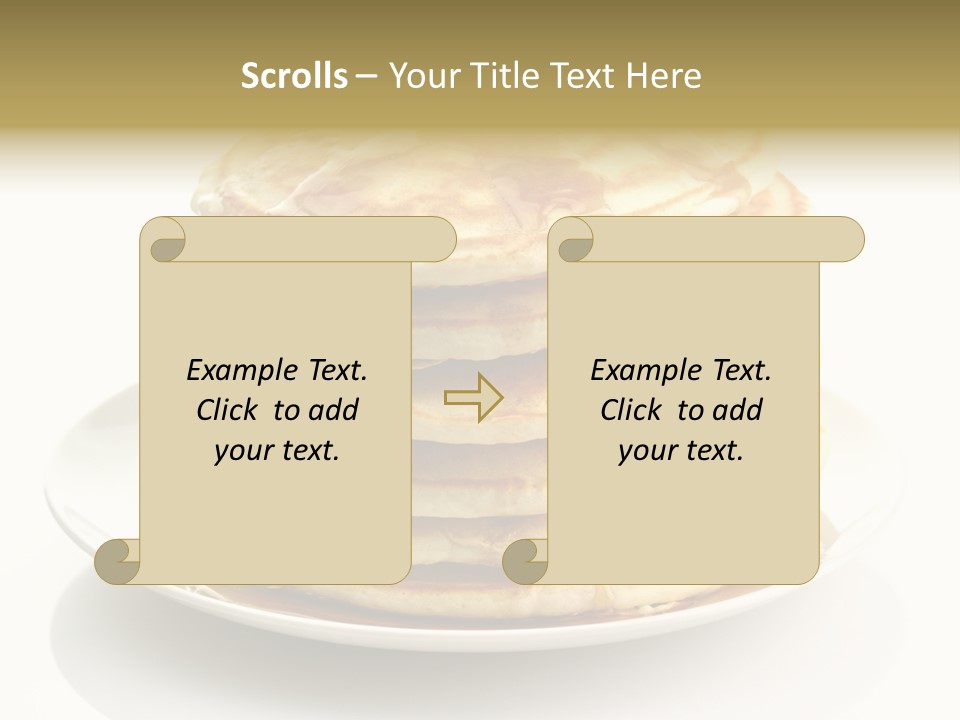 Stack Of Pancakes PowerPoint Template