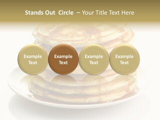 Stack Of Pancakes PowerPoint Template