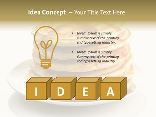 Stack Of Pancakes PowerPoint Template