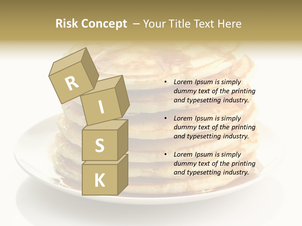 Stack Of Pancakes PowerPoint Template