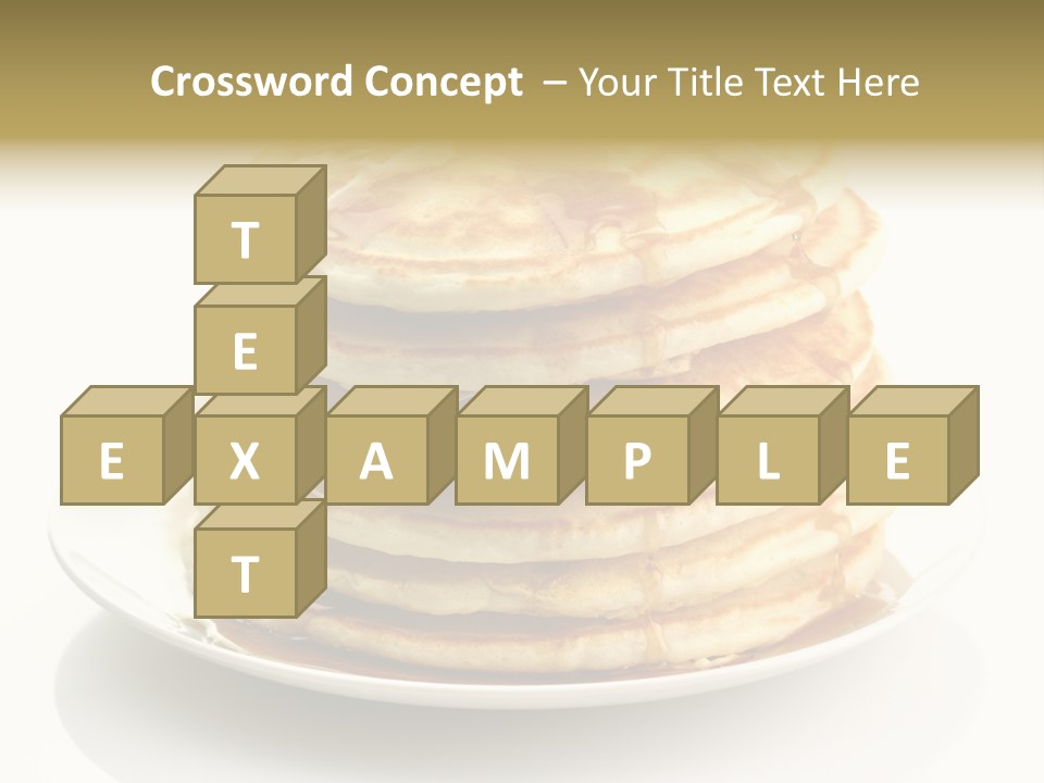 Stack Of Pancakes PowerPoint Template