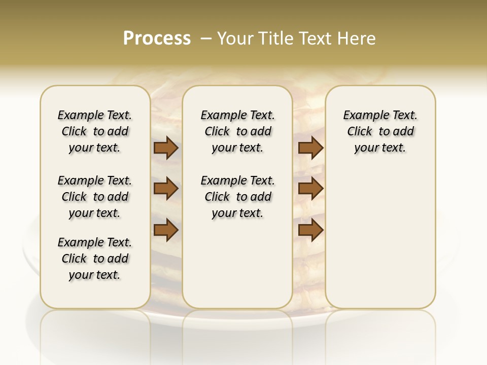 Stack Of Pancakes PowerPoint Template