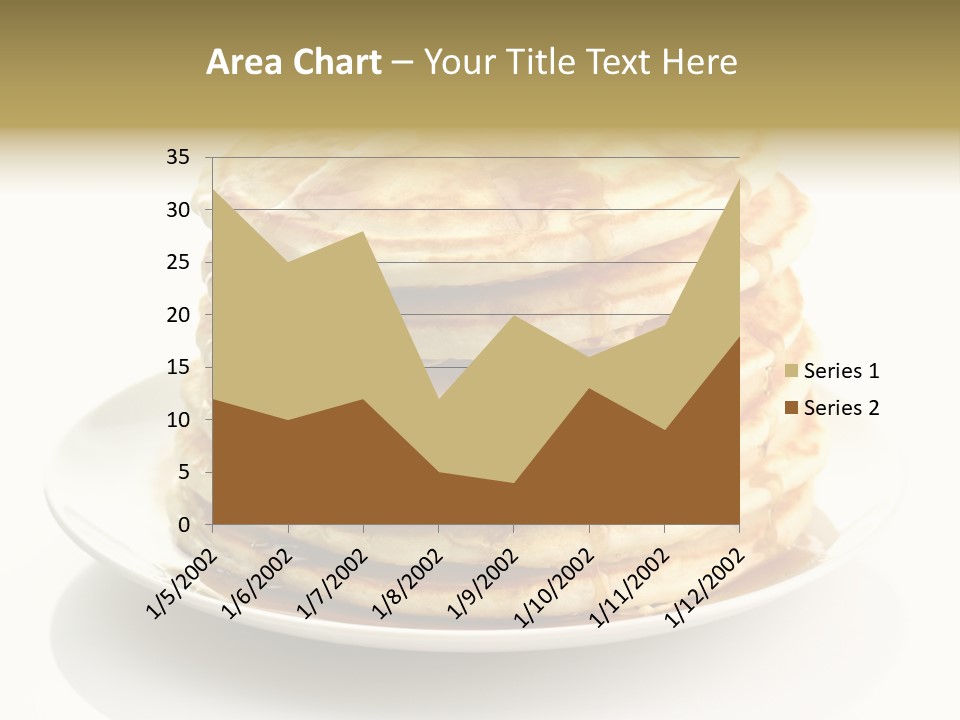 Stack Of Pancakes PowerPoint Template