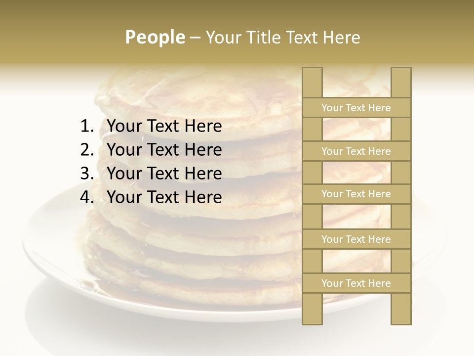 Stack Of Pancakes PowerPoint Template