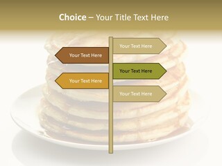 Stack Of Pancakes PowerPoint Template
