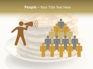 Stack Of Pancakes PowerPoint Template