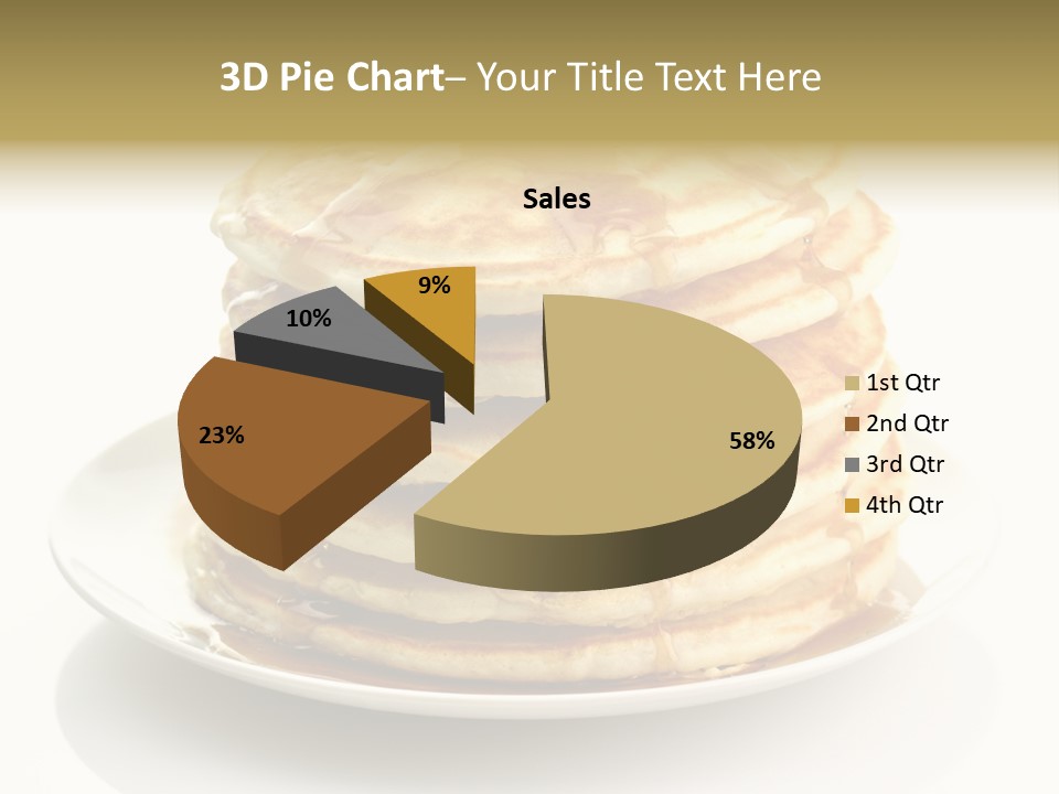 Stack Of Pancakes PowerPoint Template