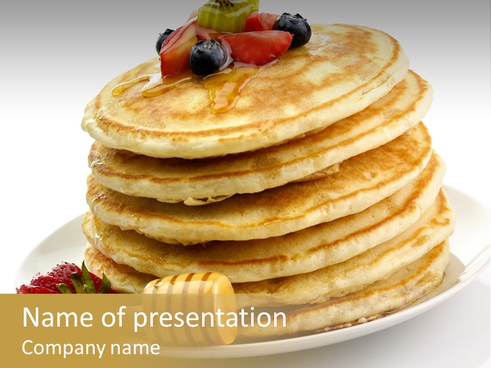 Pancakes PowerPoint Template