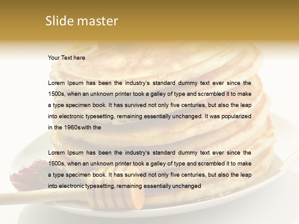 Pancakes PowerPoint Template