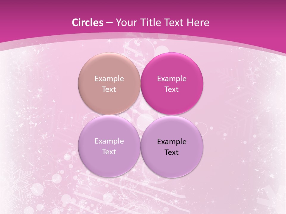 Happy Vintage Frost PowerPoint Template