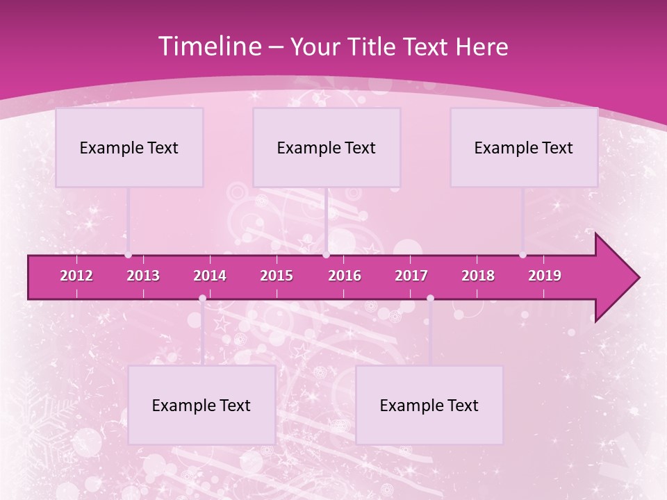 Happy Vintage Frost PowerPoint Template