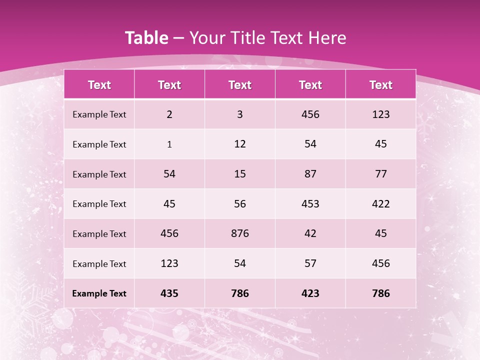 Happy Vintage Frost PowerPoint Template