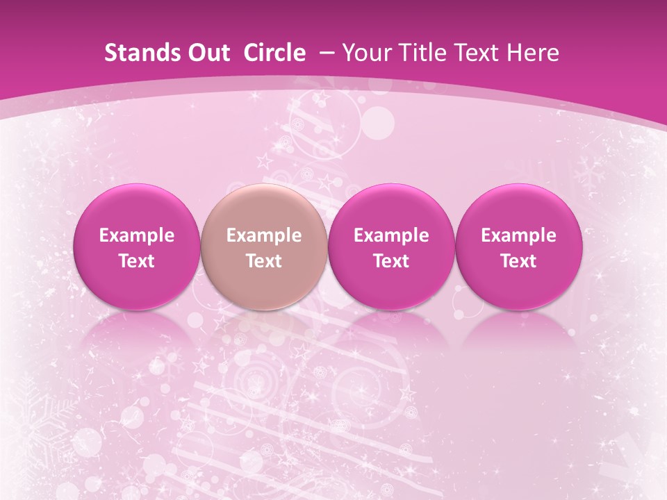 Happy Vintage Frost PowerPoint Template