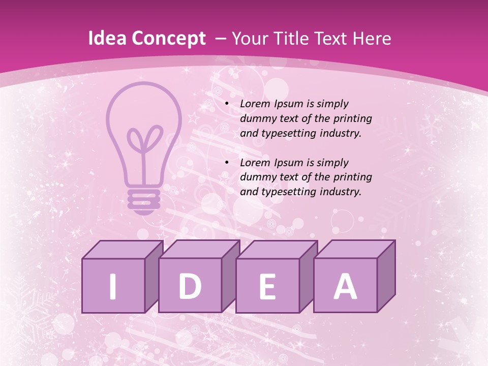 Happy Vintage Frost PowerPoint Template