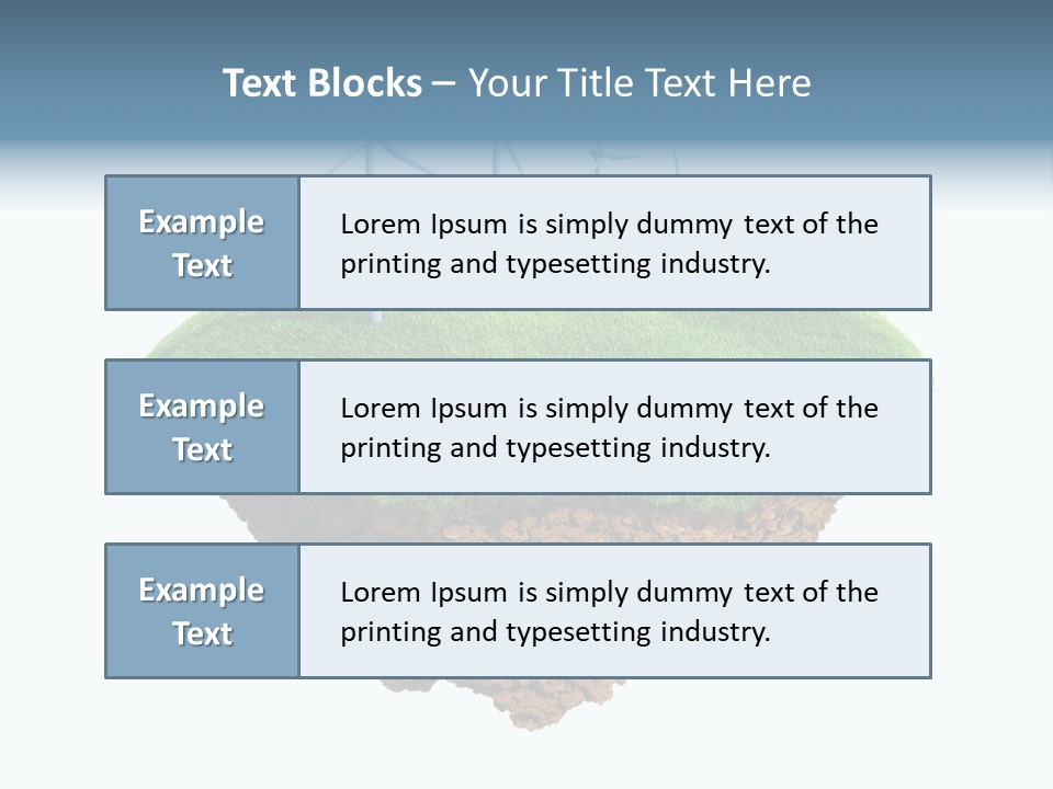 Island Planet PowerPoint Template