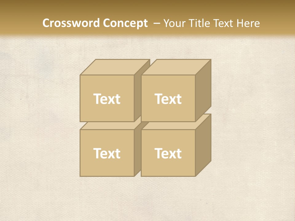 Aged Canvas PowerPoint Template