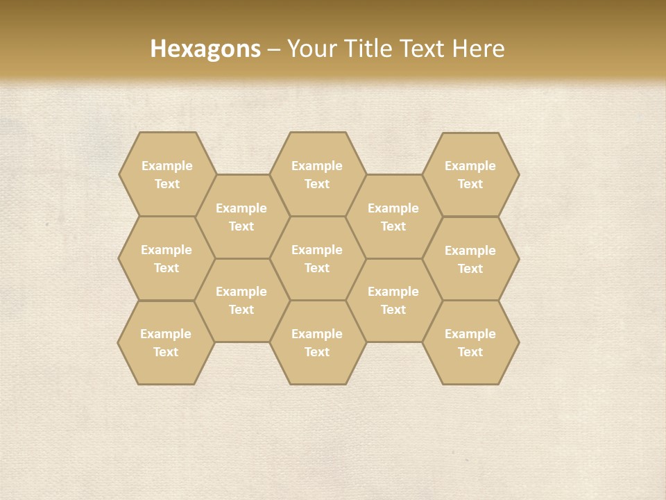 Aged Canvas PowerPoint Template