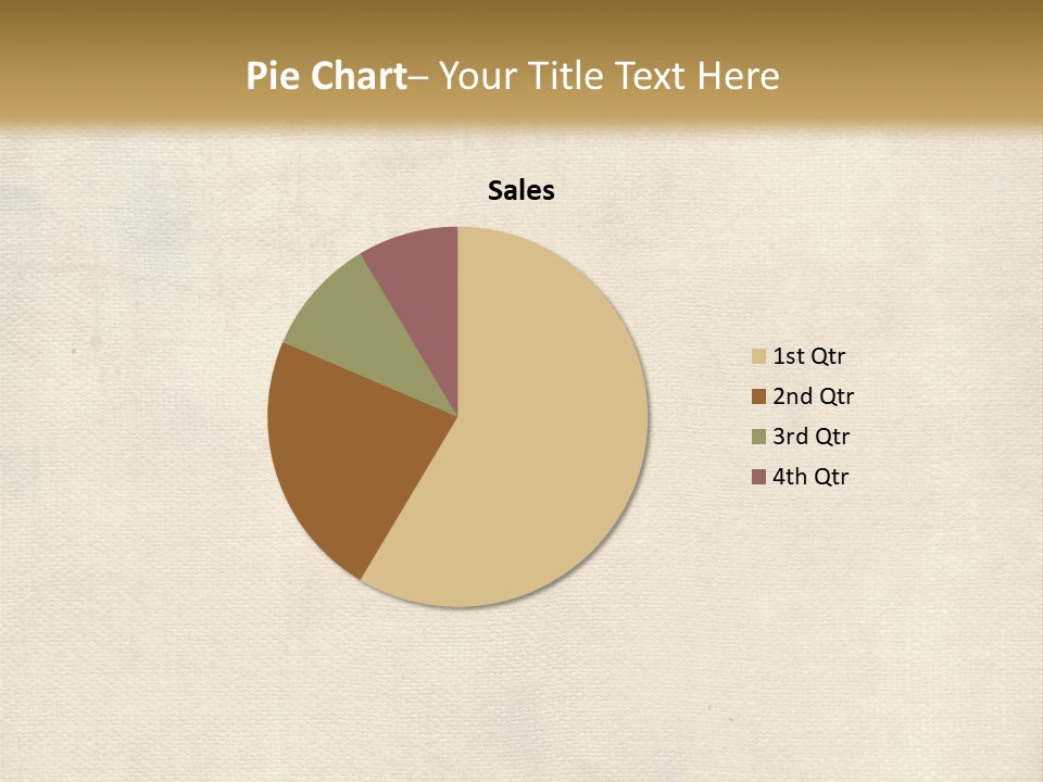 Aged Canvas PowerPoint Template