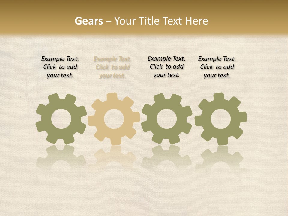 Aged Canvas PowerPoint Template