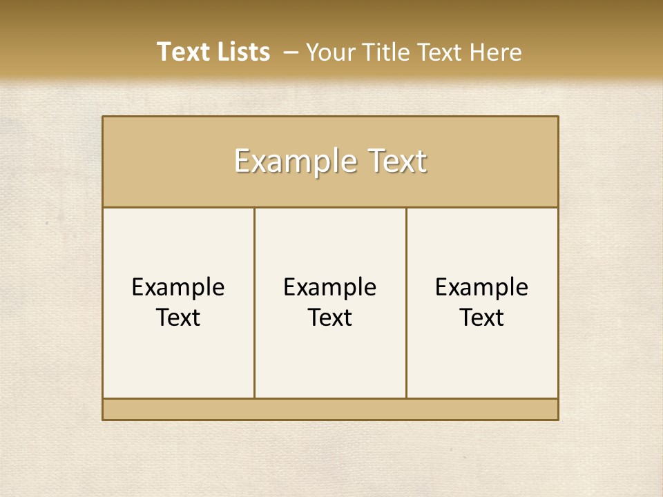 Aged Canvas PowerPoint Template